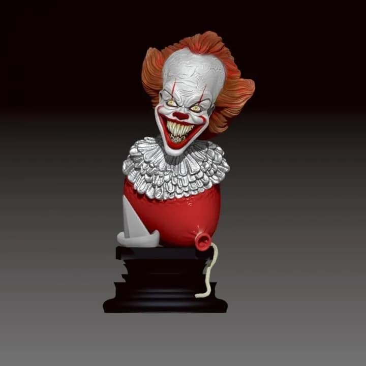 STL - Busto de Pennywise 3