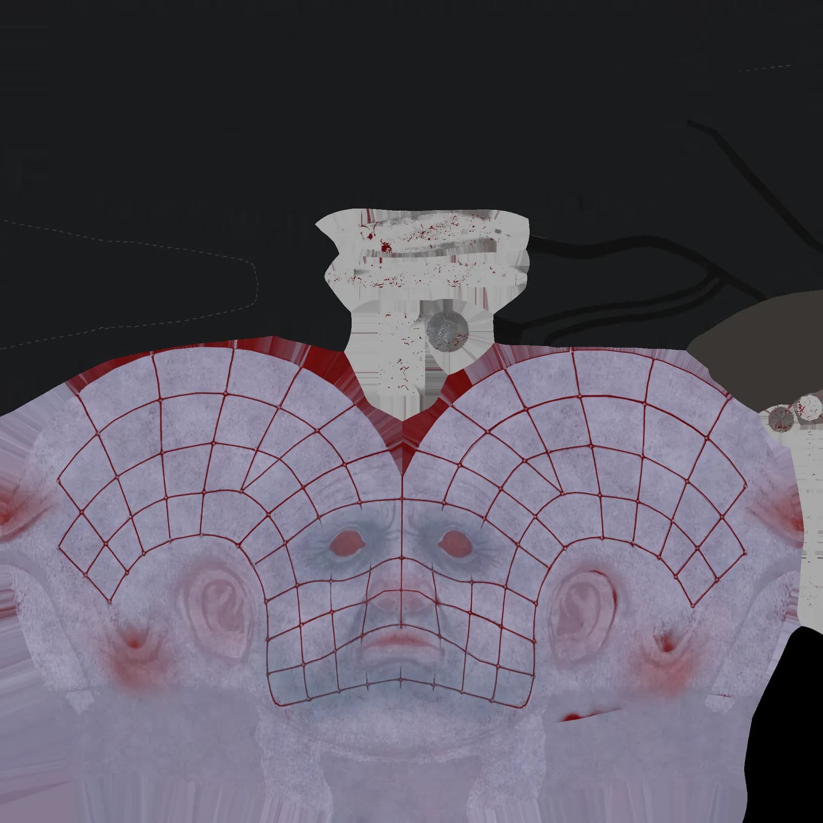 STL - Busto de Pinhead render 3