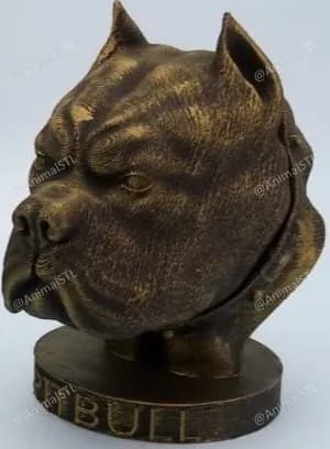STL - Busto de Pitbull