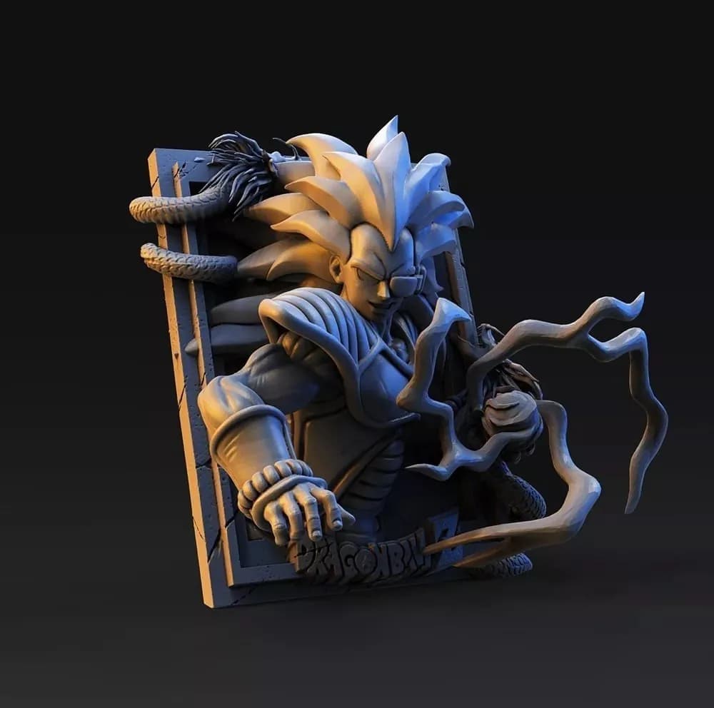 STL - Busto de Raditz