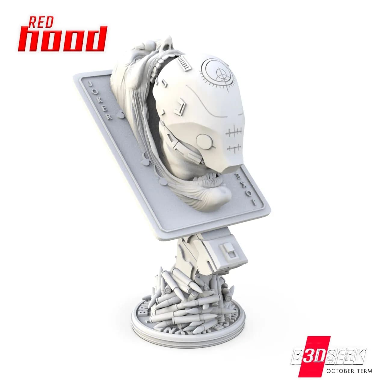 STL - Busto de Red Hood estilo Joker
