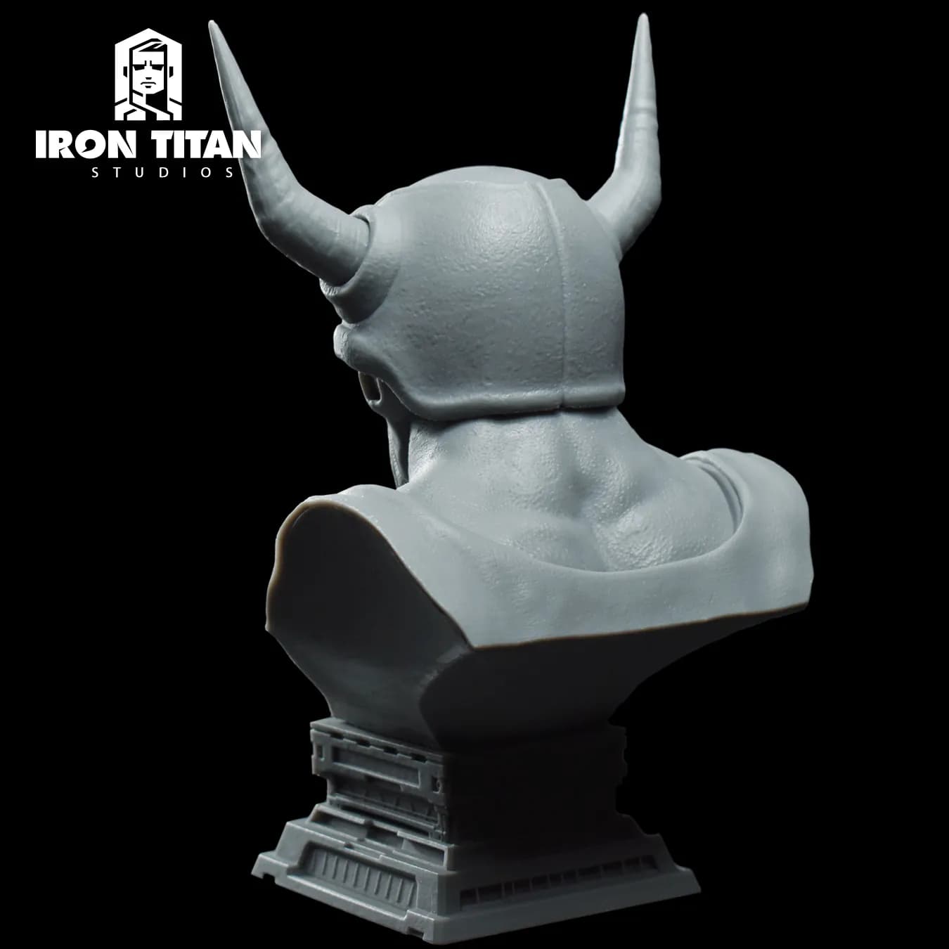 STL - Busto de Rey Helado render 5