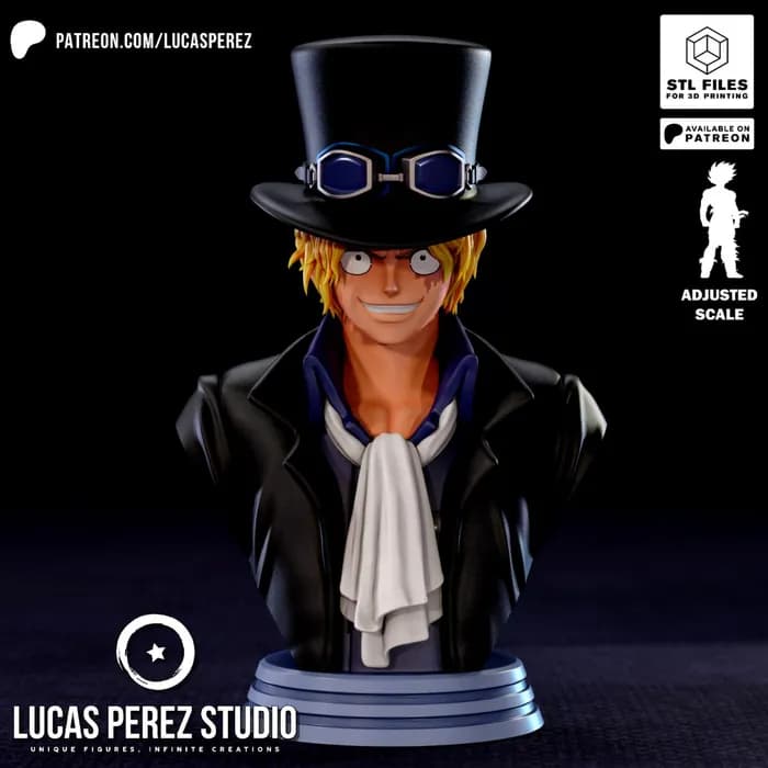 STL - Busto de Sabo 2
