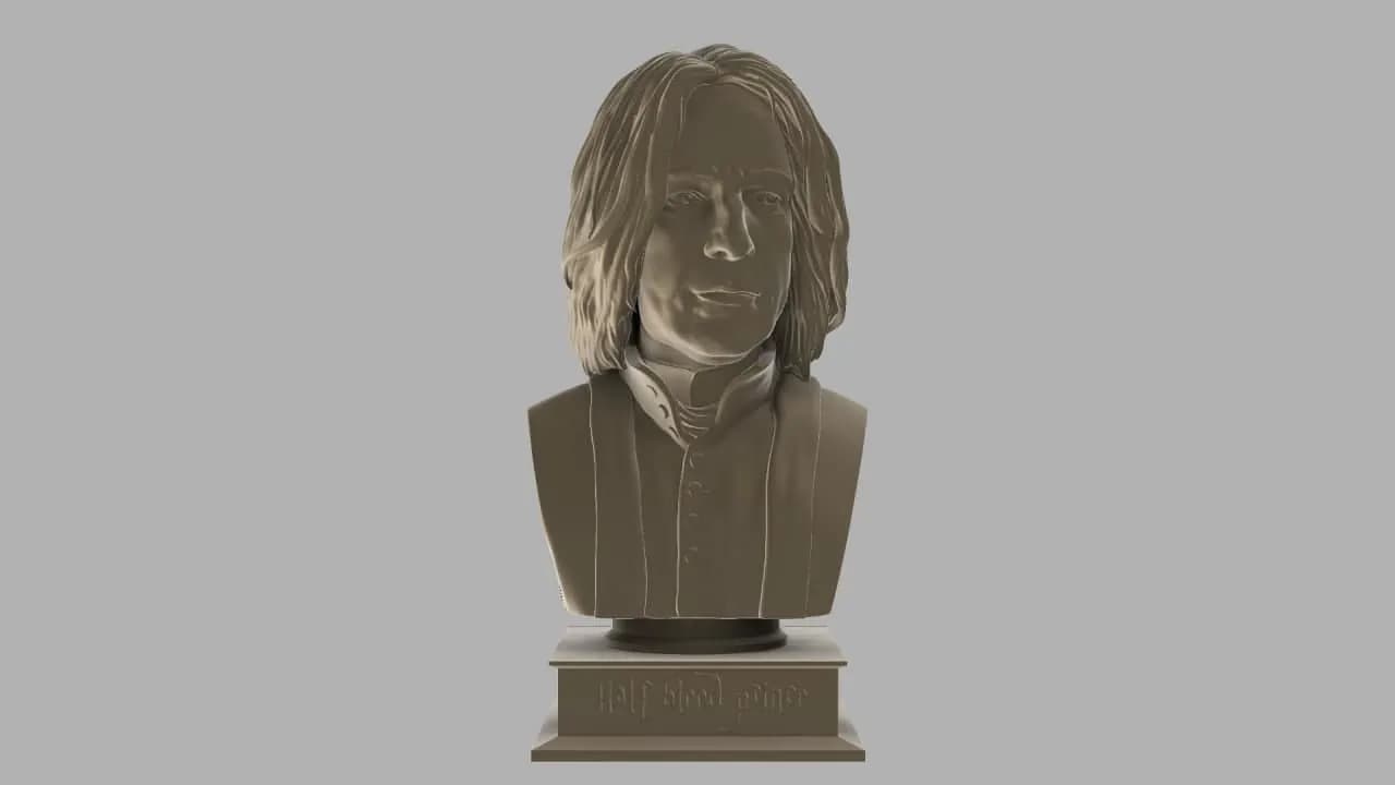 STL - Busto de Severus Snape