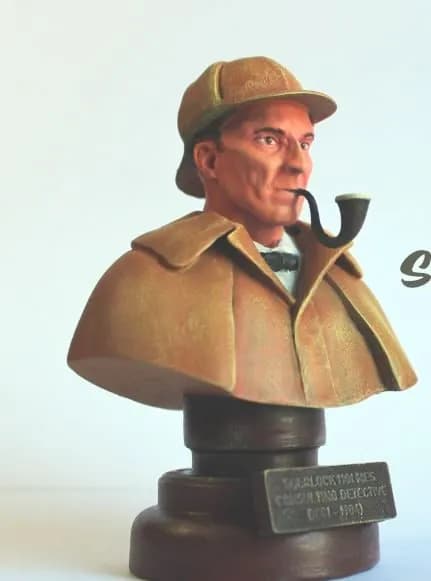 STL - Busto de Sherlock Holmes
