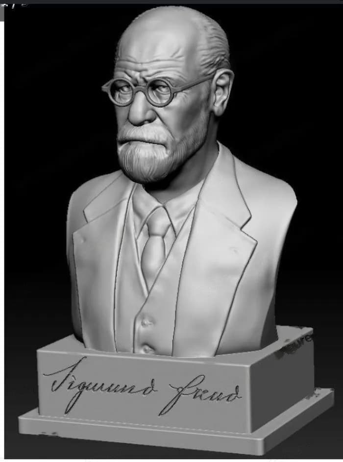 STL - Busto de Sigmund Freud