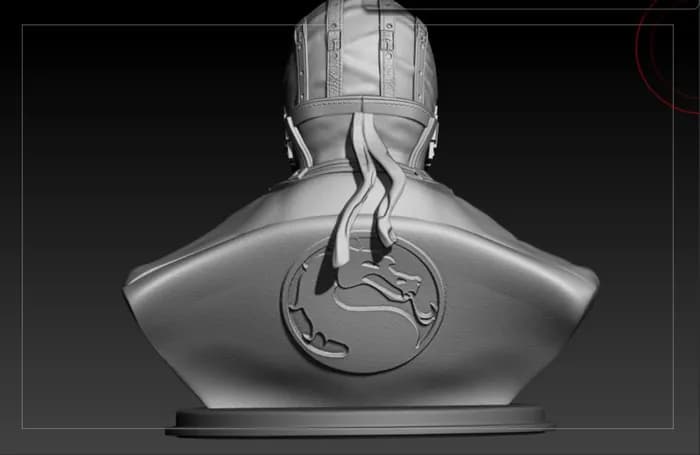 STL - Busto de Sub Zero