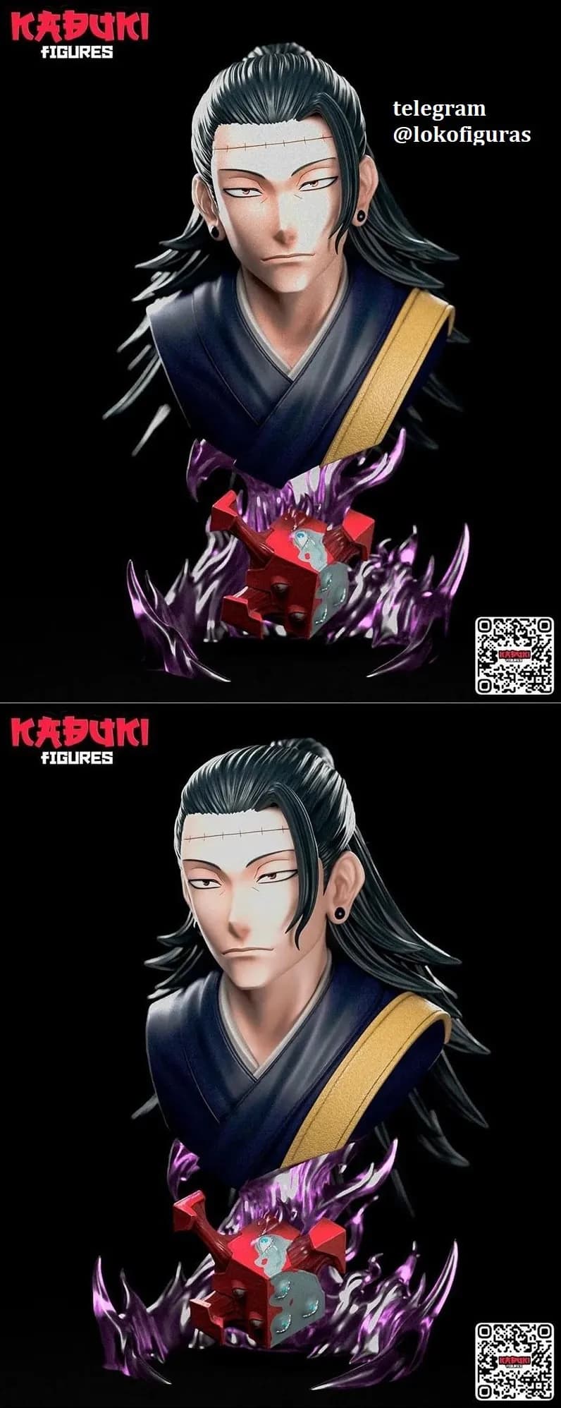STL - Busto de Suguru Geto