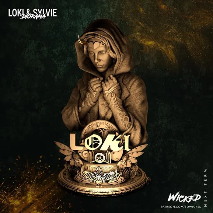 STL - Loki Sylvie Bust