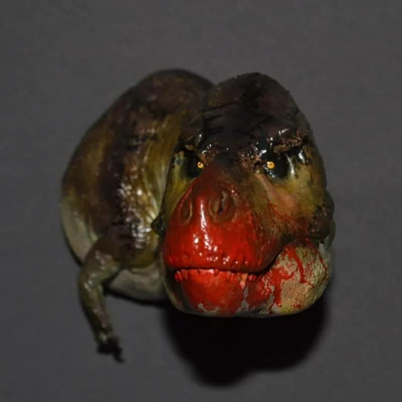 STL - Busto de T Rex con sangre