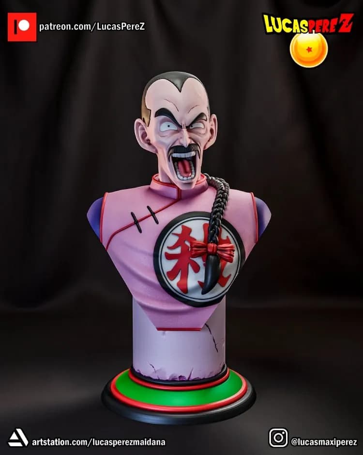 STL - Busto de Tao Pai Pai