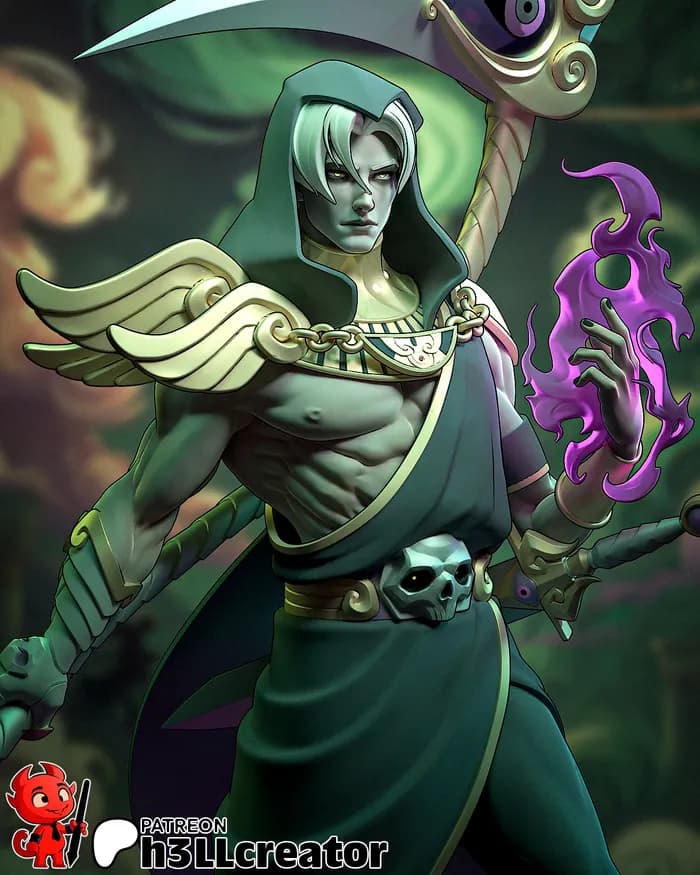 STL - Busto de Thanatos