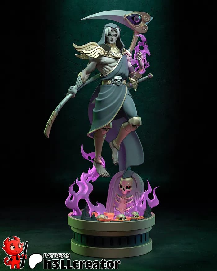 STL - Busto de Thanatos
