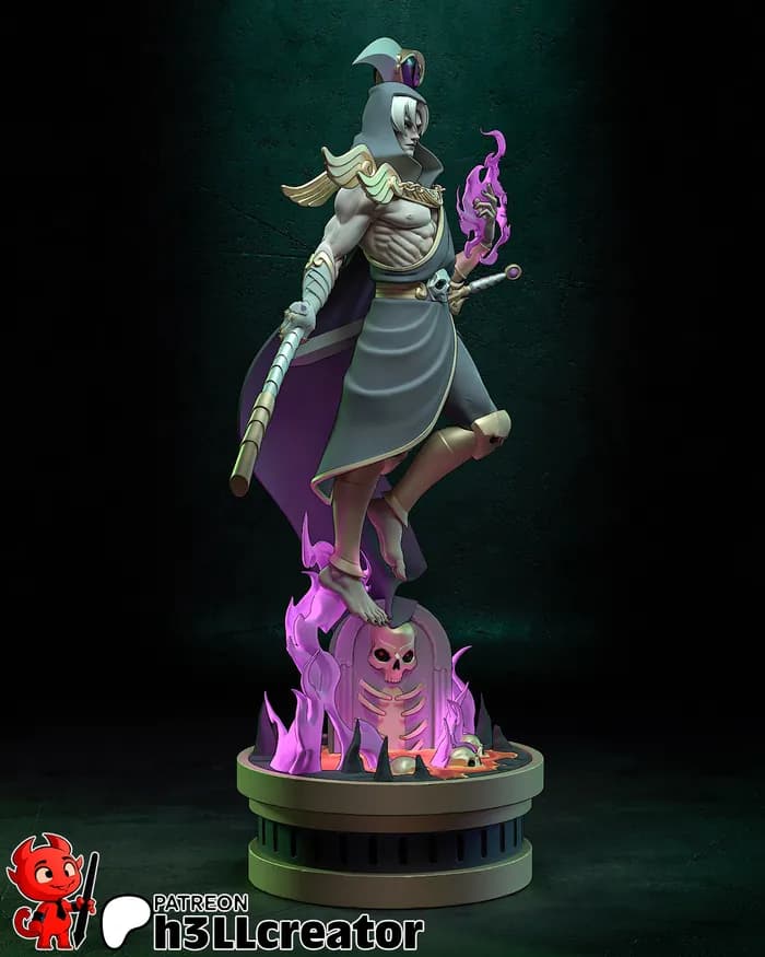 STL - Busto de Thanatos