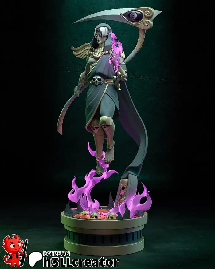 STL - Busto de Thanatos