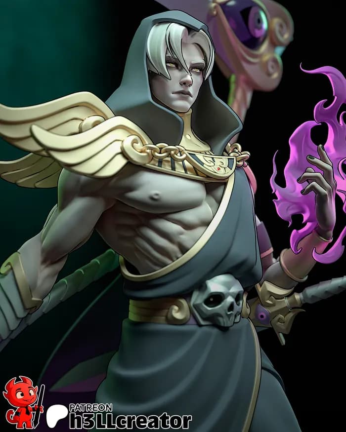 STL - Busto de Thanatos