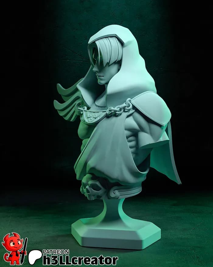 STL - Busto de Thanatos