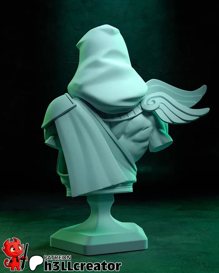 STL - Busto de Thanatos