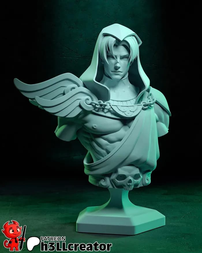 STL - Busto de Thanatos