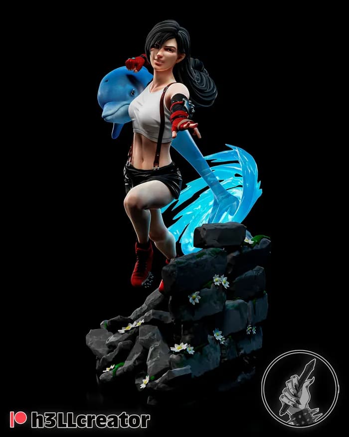 STL - Busto de Tifa Lockhart