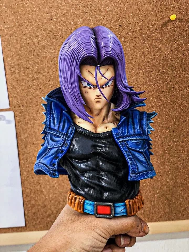 STL - Busto de Trunks Super Saiyan