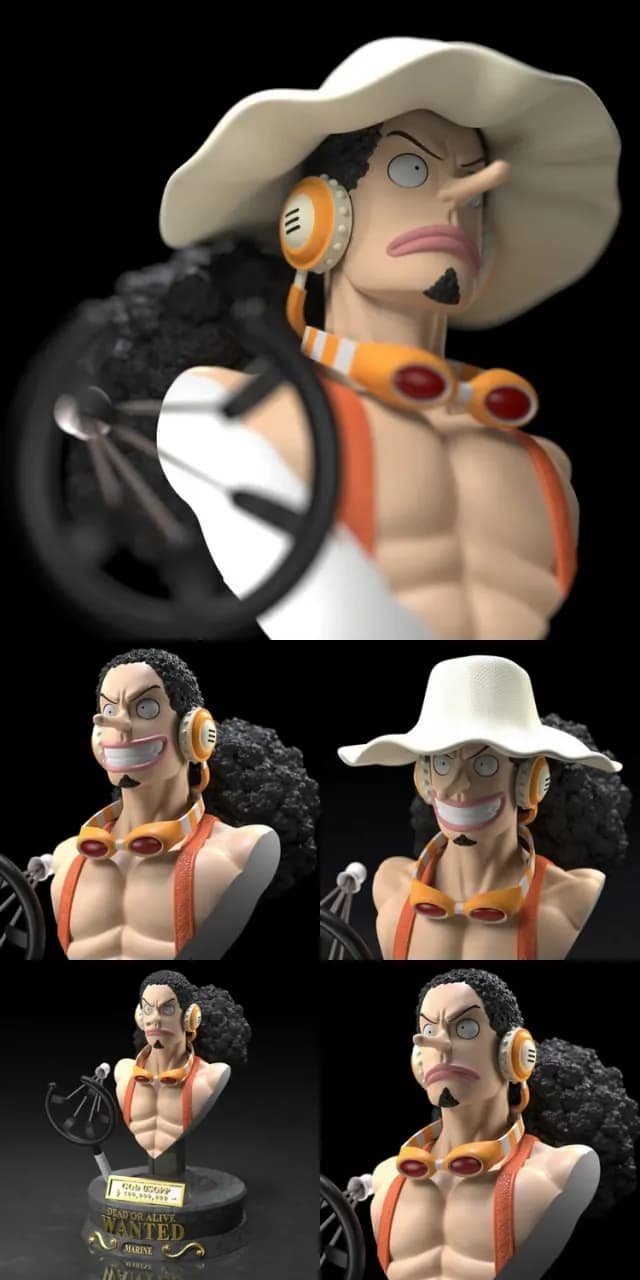 STL - Busto de Usopp