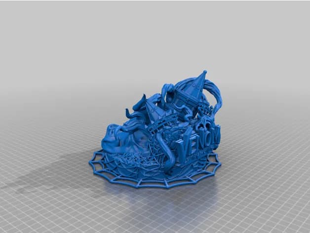 STL - Busto de Venom 2 render 2