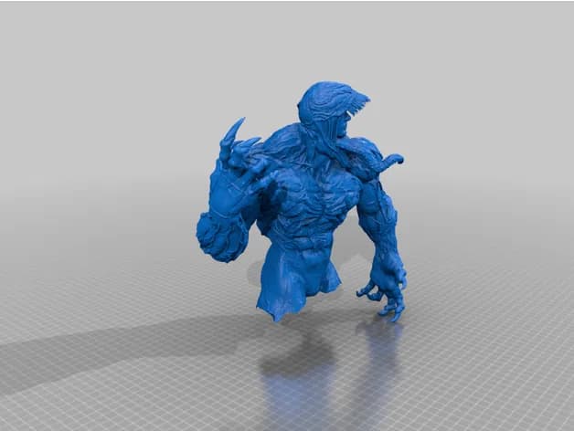 STL - Busto de Venom 2 render 3