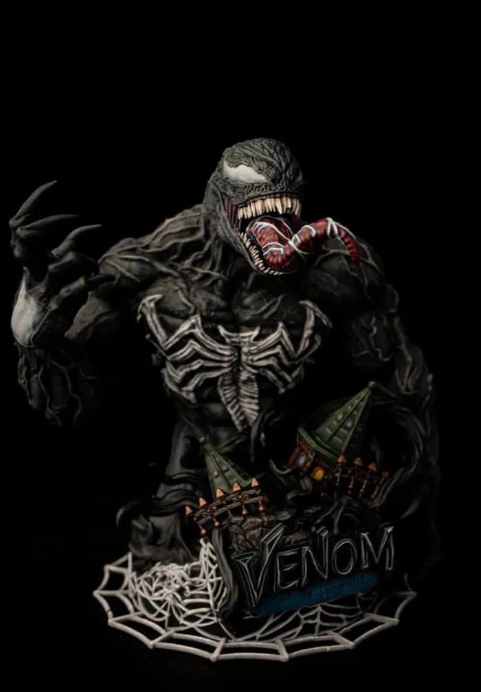 STL - Busto de Venom 2 render 4