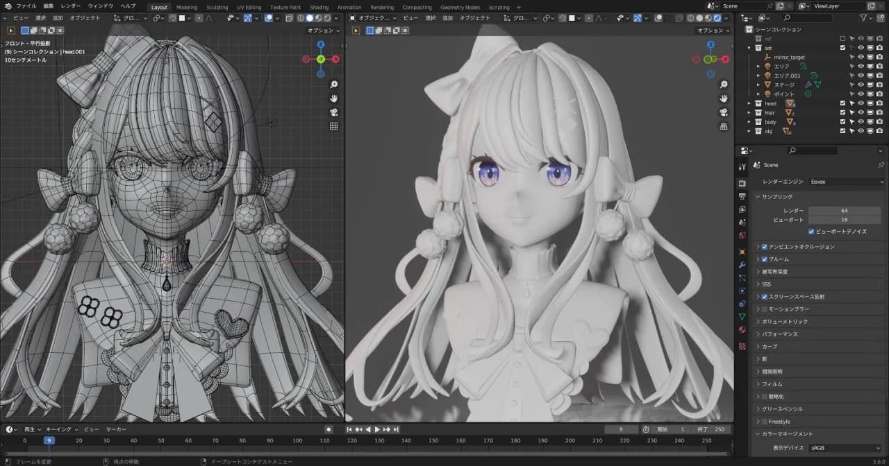 STL - Busto de Watagashi Unou
