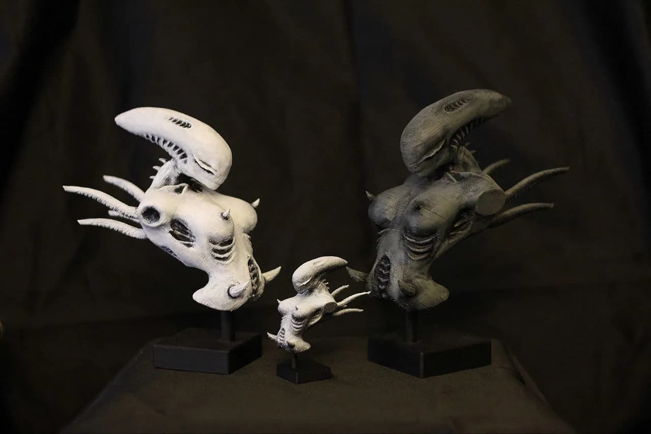 STL - Busto de Xenomorfo de Alien