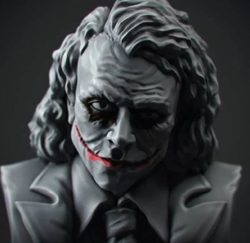 STL - Busto del Joker 10