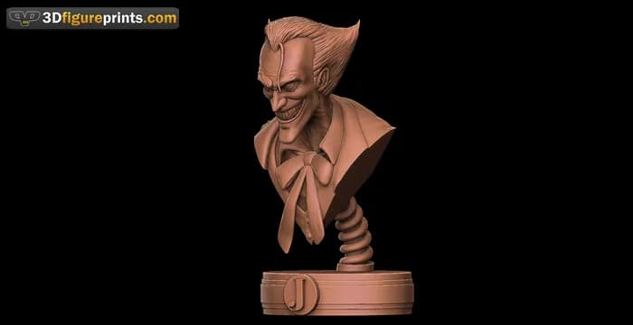 STL - Busto del Joker 5 render 2