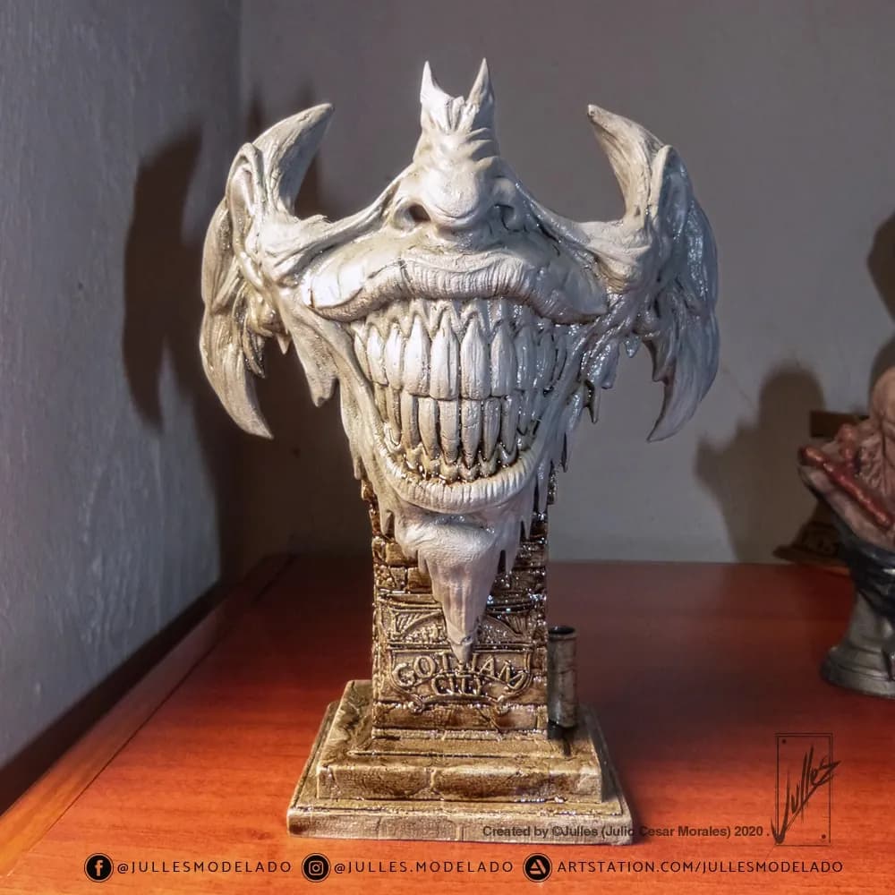 STL - Busto del Joker 8