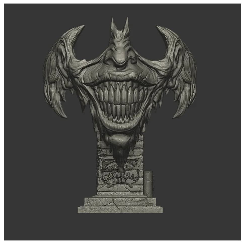 STL - Busto del Joker 8