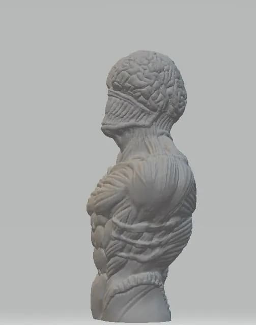 STL - Busto Licker de Resident Evil
