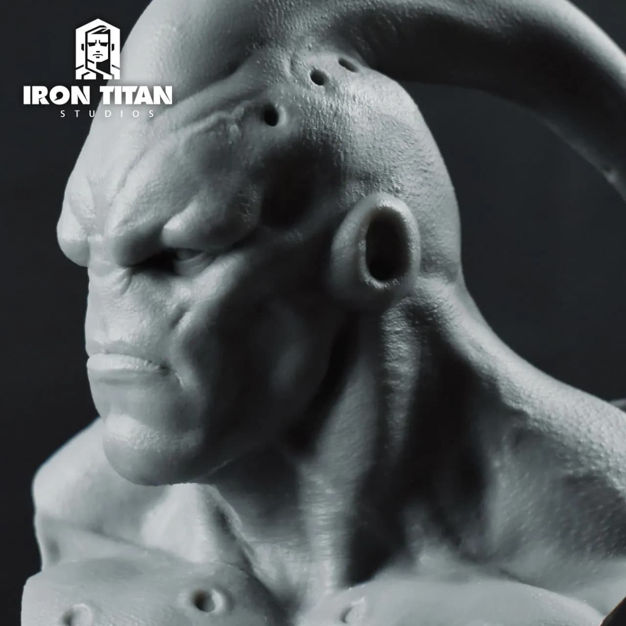 STL - Busto Majin Boo render 2