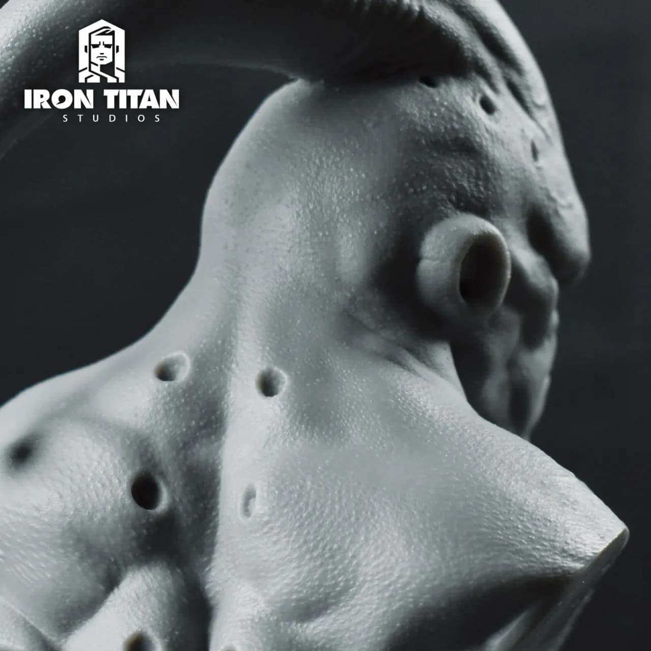STL - Busto Majin Boo render 3