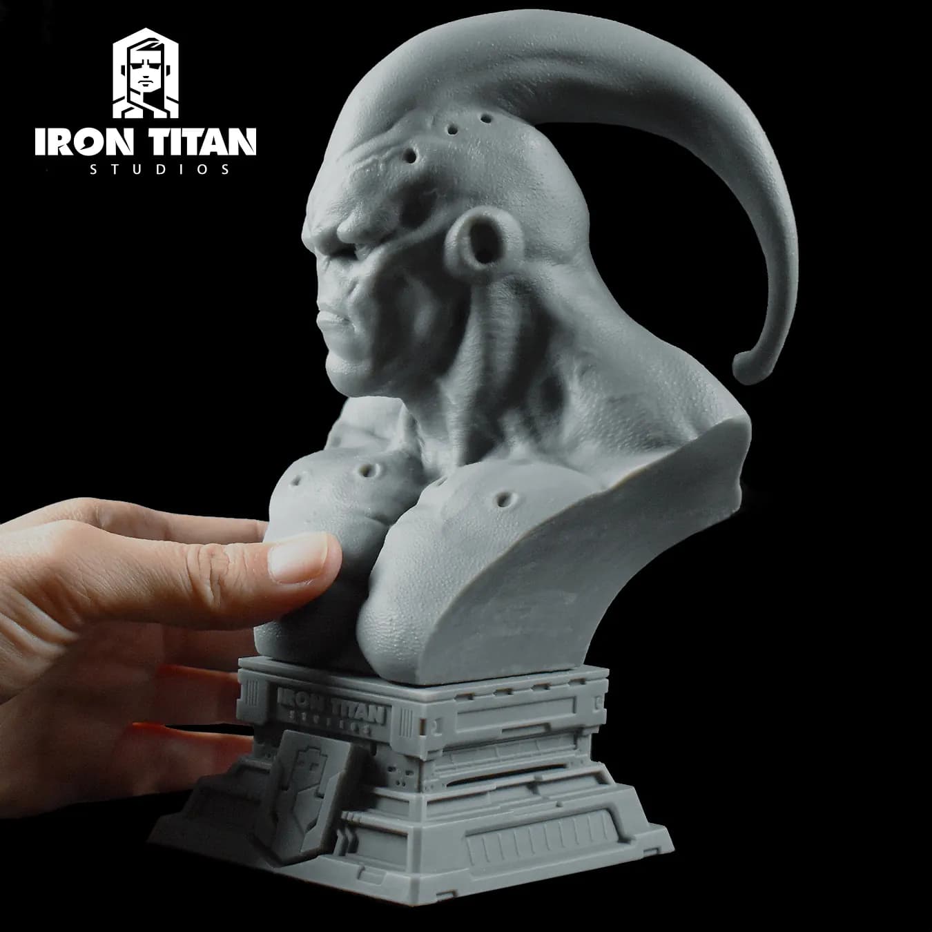 STL - Busto Majin Boo render 4