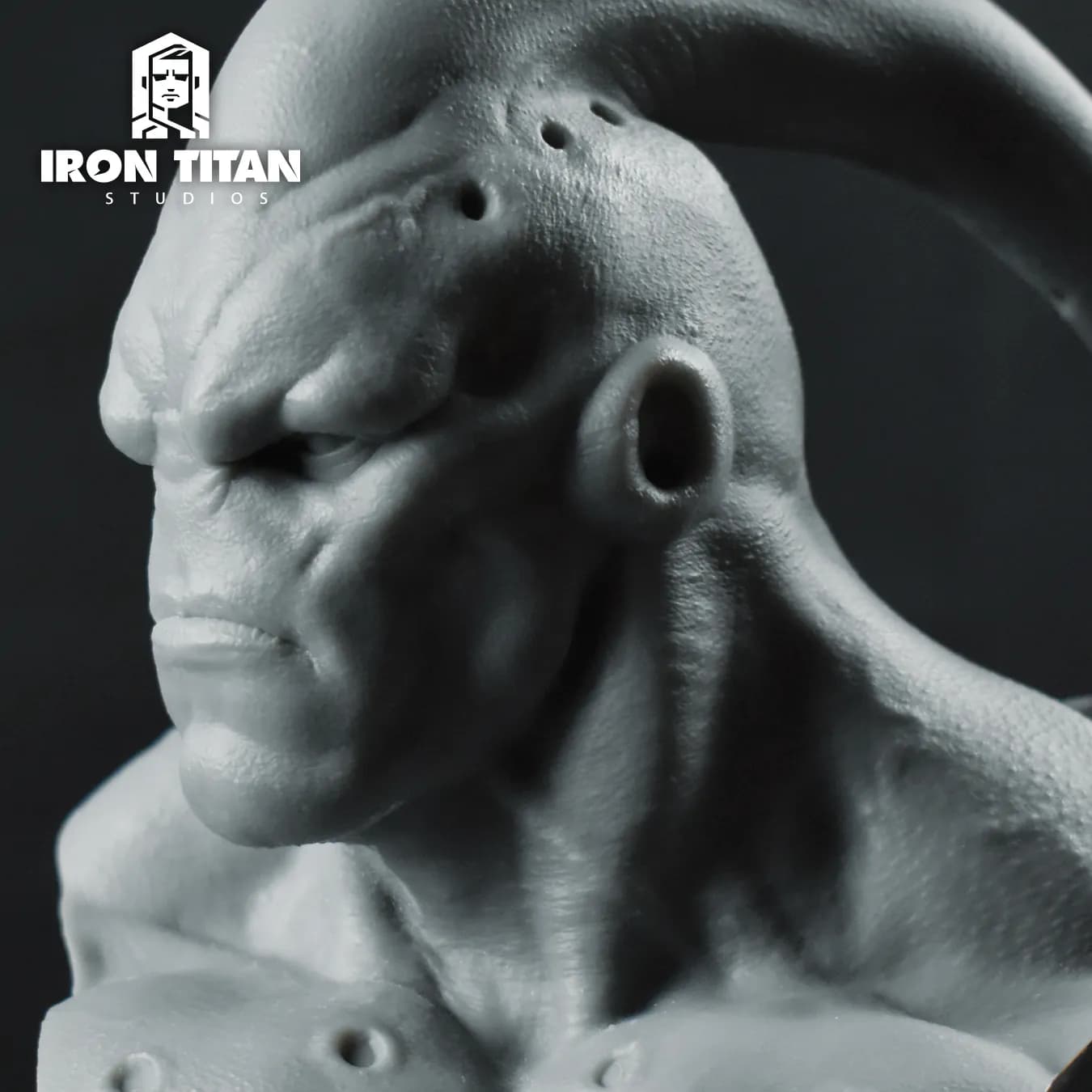 STL - Busto Majin Boo render 5