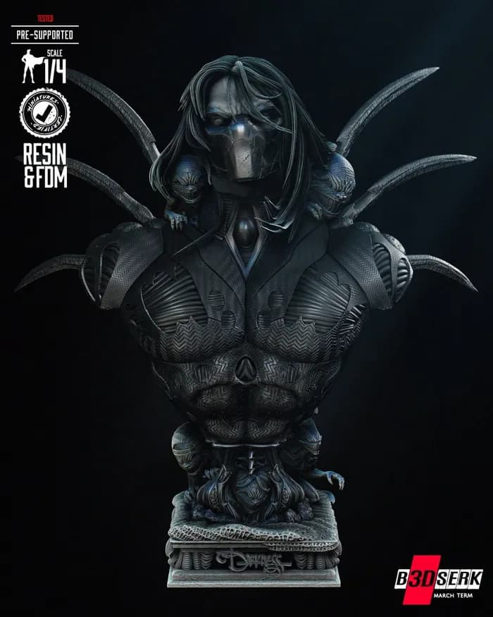 STL - Busto Oscuro Impresionante