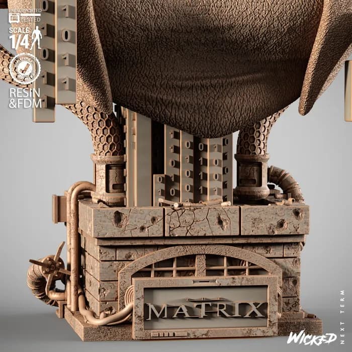 STL - Busto Trinity Matrix