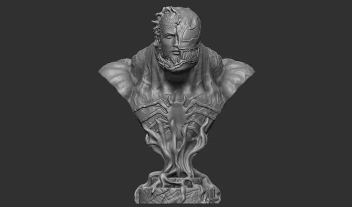 STL - Busto Venom