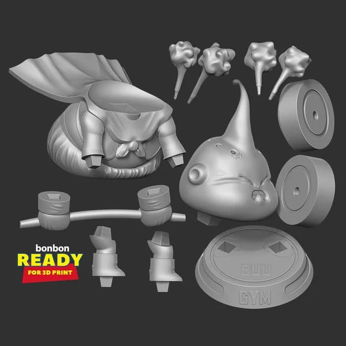 STL - buu 2 render 2