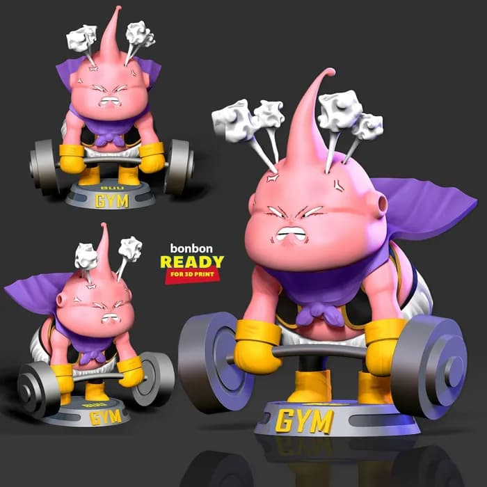 STL - buu 2 render 3