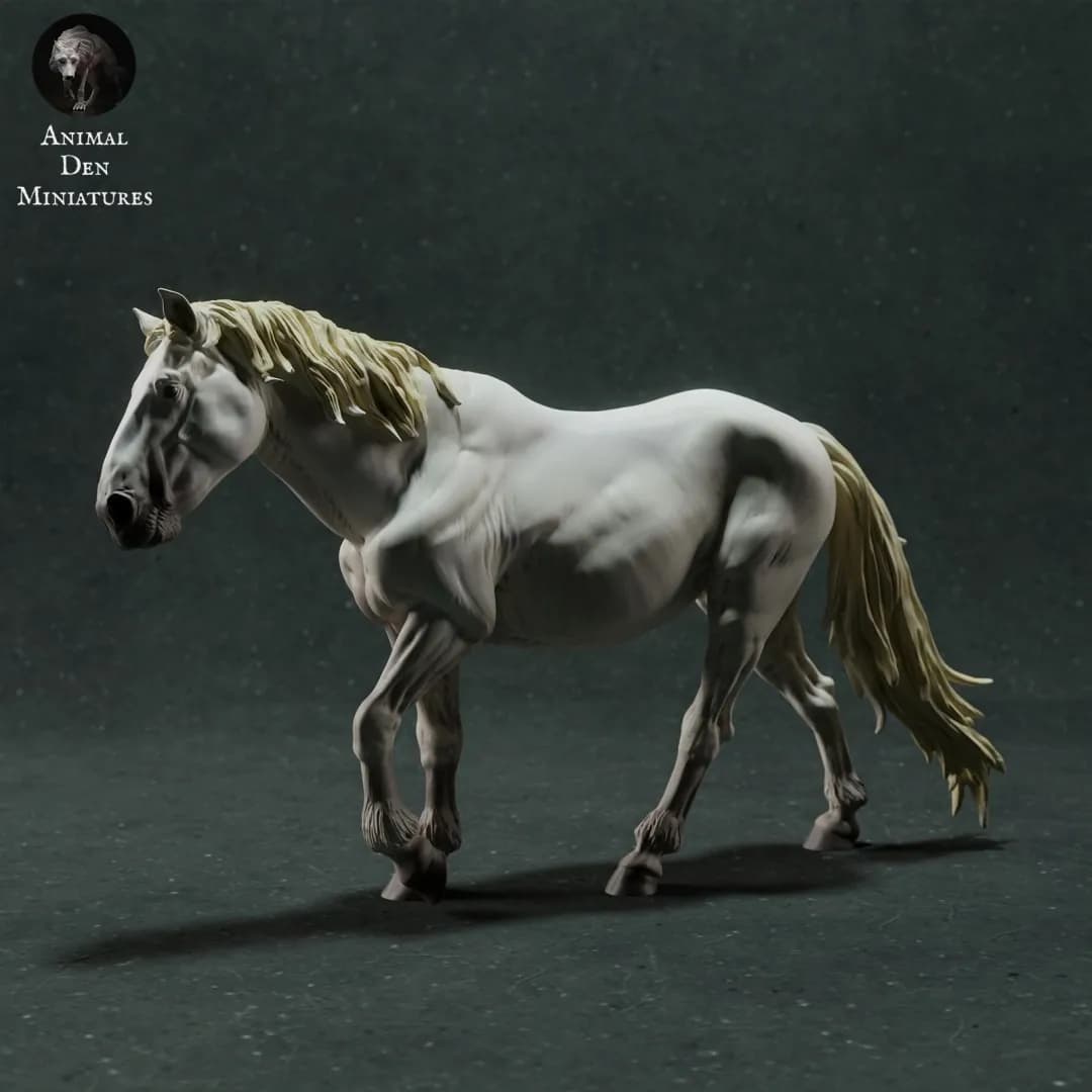 STL - Caballo Camargue