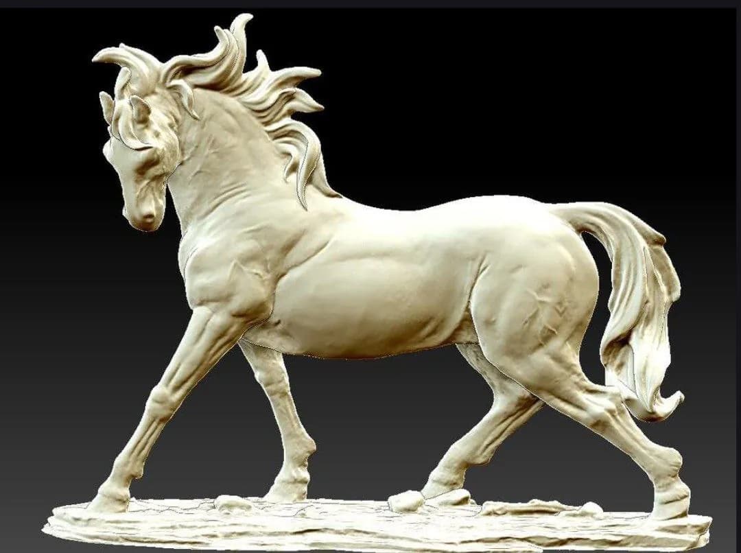 STL - Caballo Elegante
