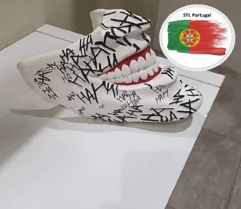 STL - Cabeza de Joker con risas