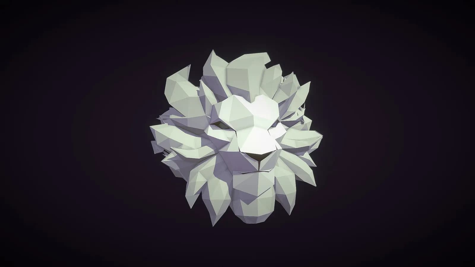 STL - Cabeza de Toro Low Poly