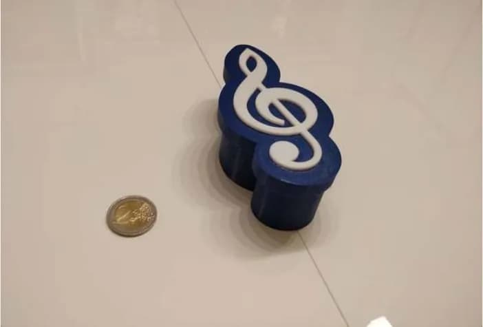 STL - Caja con clave de sol